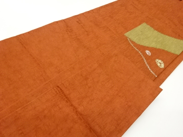  絞り抽象模様名古屋帯